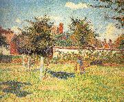 Camille Pissarro Afternoon sunshine oil